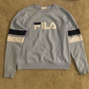 Blue Fila Sweatshirt Women’s Size L